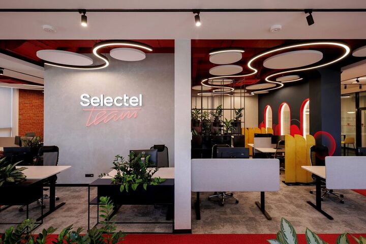Офис IT-компании Selectel - освещение рис.2